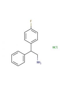 Astatech 2-(4-FLUOROPHENYL)-2-PHENYLETHYLAMINE HCL, 95.00% Purity, 0.25G